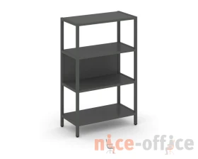 Односекционный стеллаж трехярусный 810х400х1246 Шелф Систем / Shelf System images