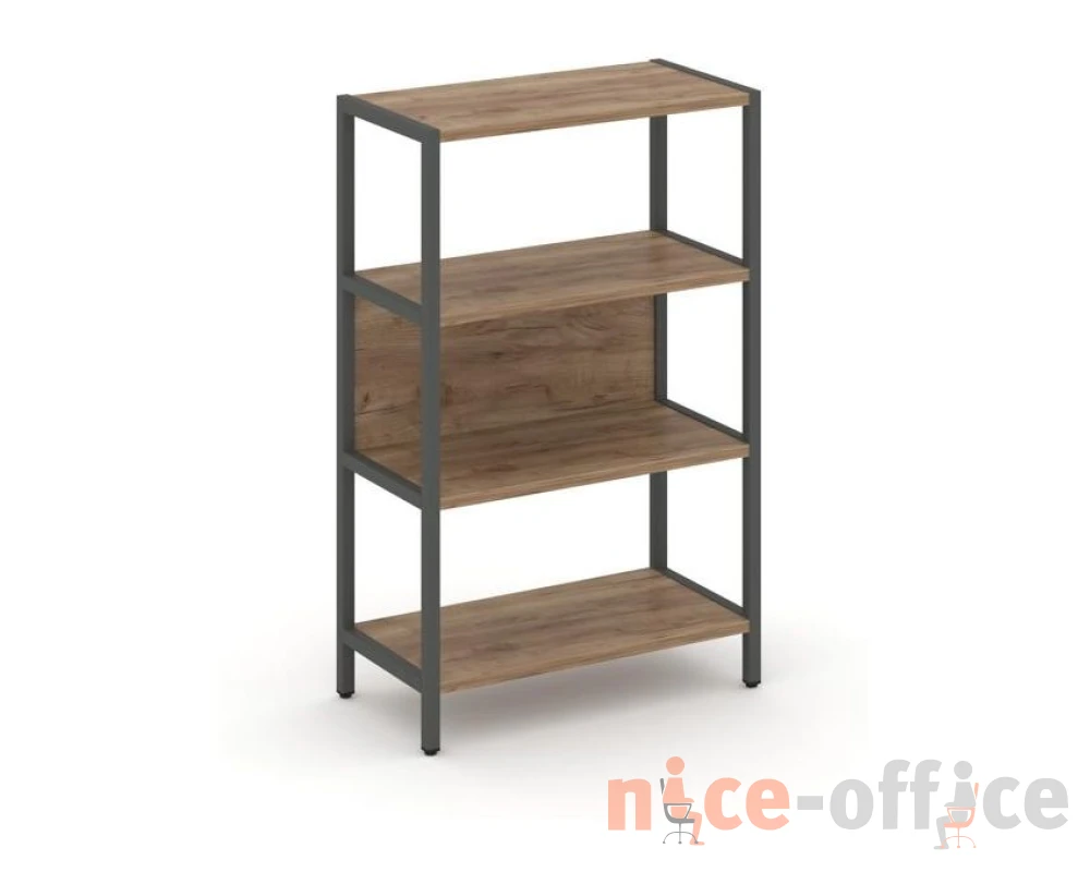 Односекционный стеллаж трехярусный 810х400х1246 Шелф Систем / Shelf System