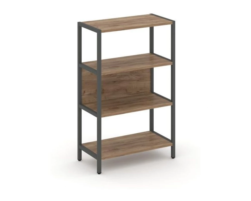 Односекционный стеллаж трехярусный 810х400х1246 Shelf System