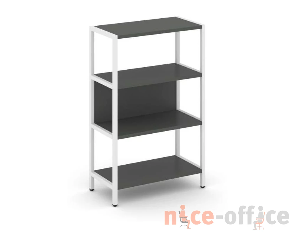 Односекционный стеллаж трехярусный 810х400х1246 Шелф Систем / Shelf System