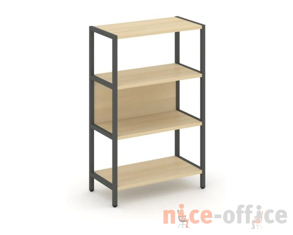 Односекционный стеллаж трехярусный 810х400х1246 Шелф Систем / Shelf System