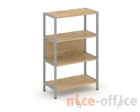 Односекционный стеллаж трехярусный 810х400х1246 Шелф Систем / Shelf System images