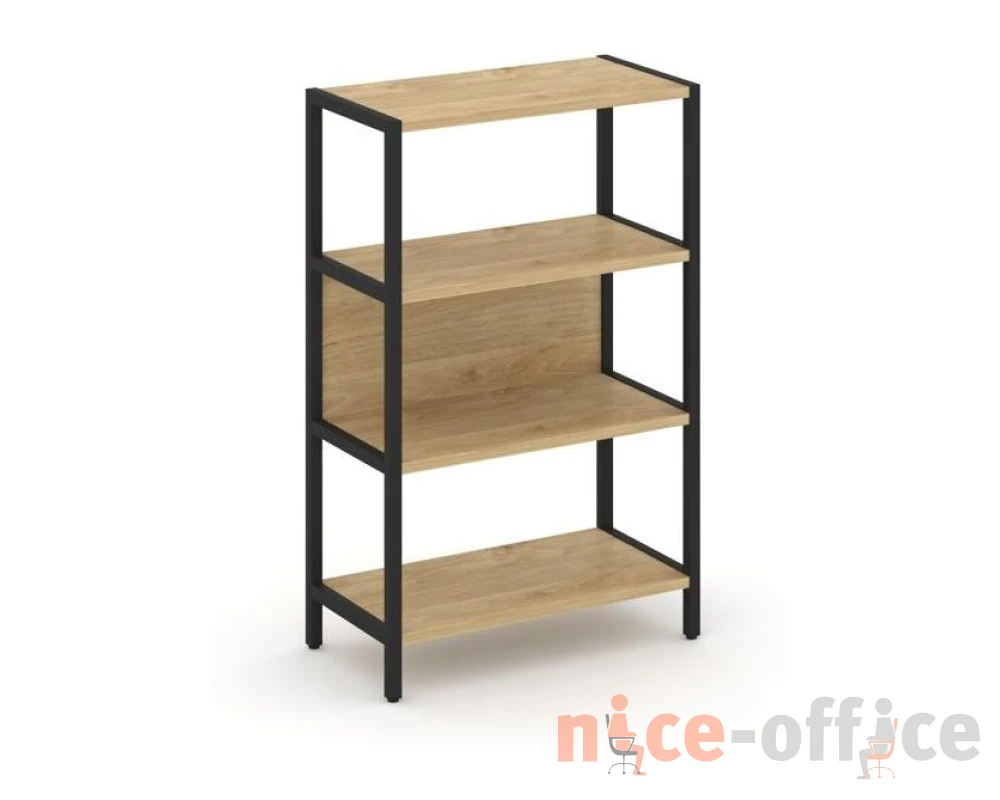 Односекционный стеллаж трехярусный 810х400х1246 Шелф Систем / Shelf System