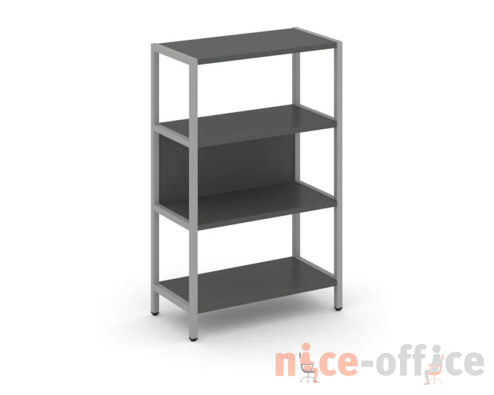Односекционный стеллаж трехярусный 810х400х1246 Шелф Систем / Shelf System