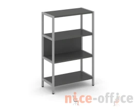 Односекционный стеллаж трехярусный 810х400х1246 Шелф Систем / Shelf System images