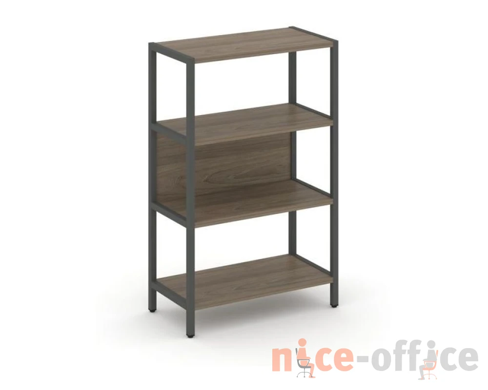 Односекционный стеллаж трехярусный 810х400х1246 Шелф Систем / Shelf System