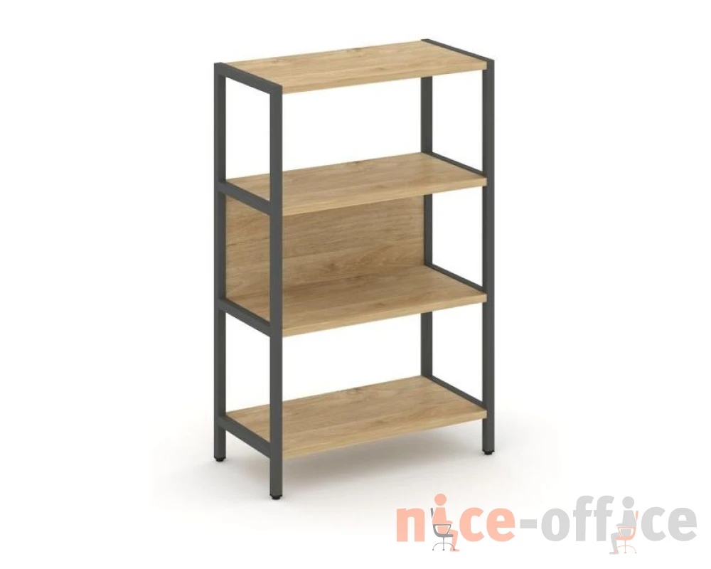 Односекционный стеллаж трехярусный 810х400х1246 Шелф Систем / Shelf System