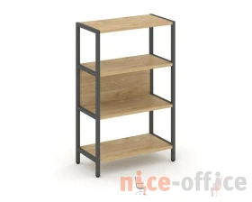 Односекционный стеллаж трехярусный 810х400х1246 Шелф Систем / Shelf System images