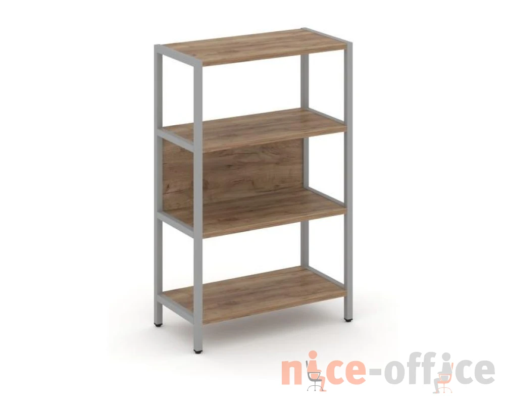 Односекционный стеллаж трехярусный 810х400х1246 Шелф Систем / Shelf System