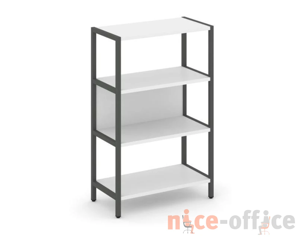 Односекционный стеллаж трехярусный 810х400х1246 Шелф Систем / Shelf System