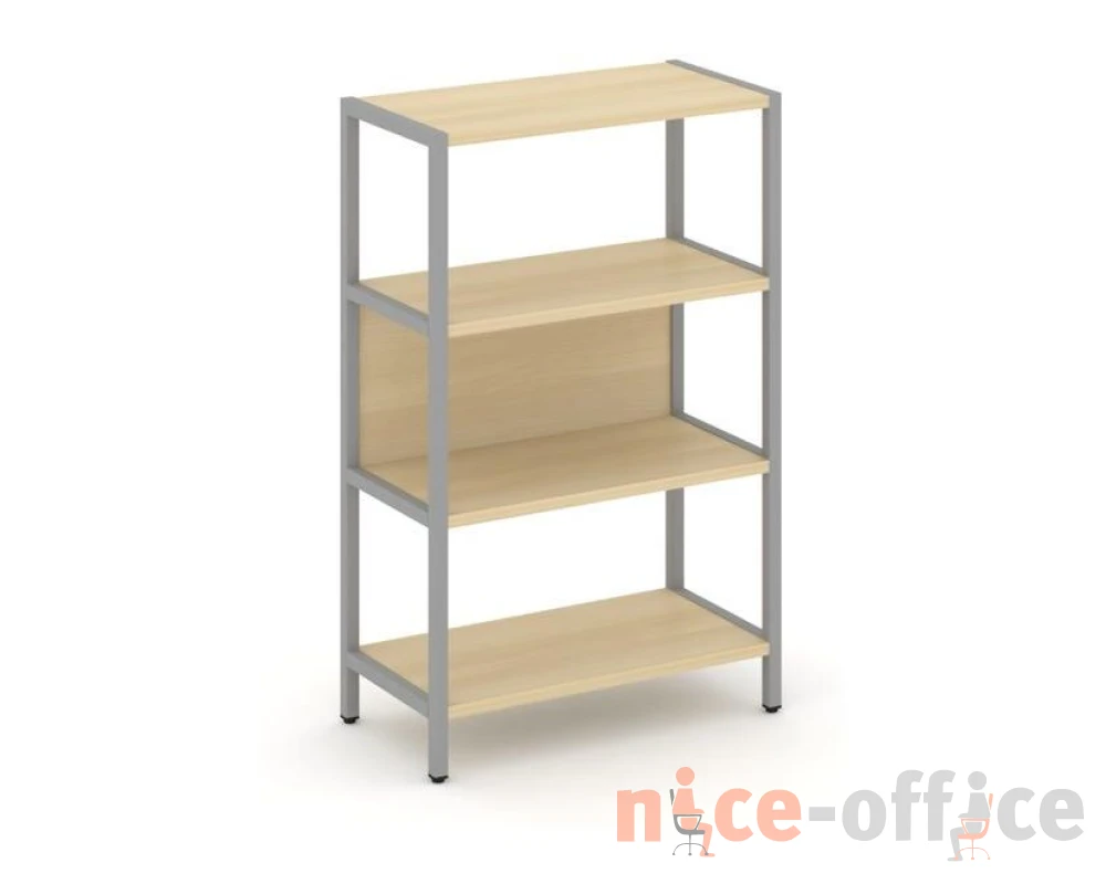 Односекционный стеллаж трехярусный 810х400х1246 Шелф Систем / Shelf System