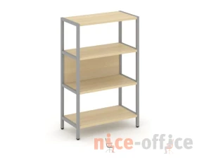Односекционный стеллаж трехярусный 810х400х1246 Шелф Систем / Shelf System images