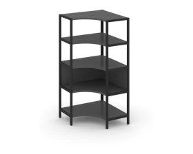 Односекционный угловой стеллаж четырехярусный 810х810х1613 Shelf System images