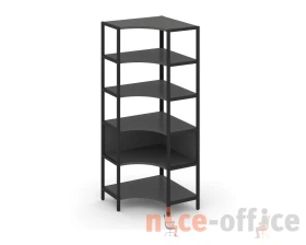 Односекционный угловой стеллаж пятиярусный 810х810х1980 Шелф Систем / Shelf System images