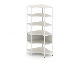 Односекционный угловой стеллаж пятиярусный 810х810х1980 Shelf System images