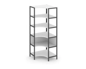 Односекционный угловой стеллаж пятиярусный 810х810х1980 Shelf System images