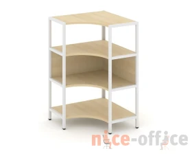 Односекционный угловой стеллаж трехярусный 810х810х1246 Шелф Систем / Shelf System images