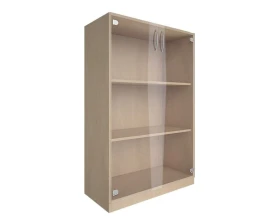 Шкаф средний широкий 2 средние двери стекло Нова С / Nova S images