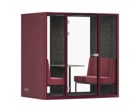 Акустическая кабина СаундКуб / SoundCube RV QUATTRO ЗС стекло (лев.откр.) images