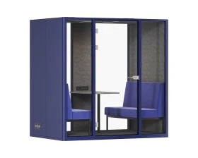 Акустическая кабина СаундКуб / SoundCube RV QUATTRO ЗС стекло (лев.откр.) images