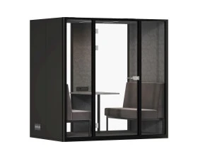 Акустическая кабина СаундКуб / SoundCube RV QUATTRO ЗС стекло (лев.откр.) images