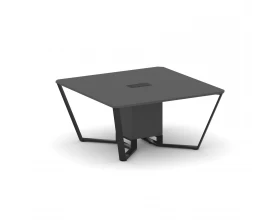 Стол переговорный квадратный ЛДСП/краш. металл 1600x1600x750 Steel Meet images