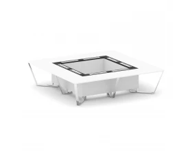 Стол переговорный квадратный ЛДСП/нерж. сталь/МДФ 3200x3200x750 Steel Meet images