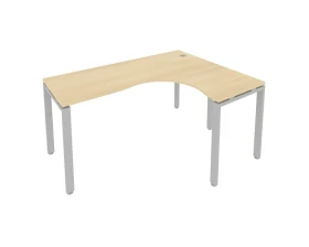 Стол криволинейный правый на П-образном м/к 160x120x75 Метал Систем / Metal System images