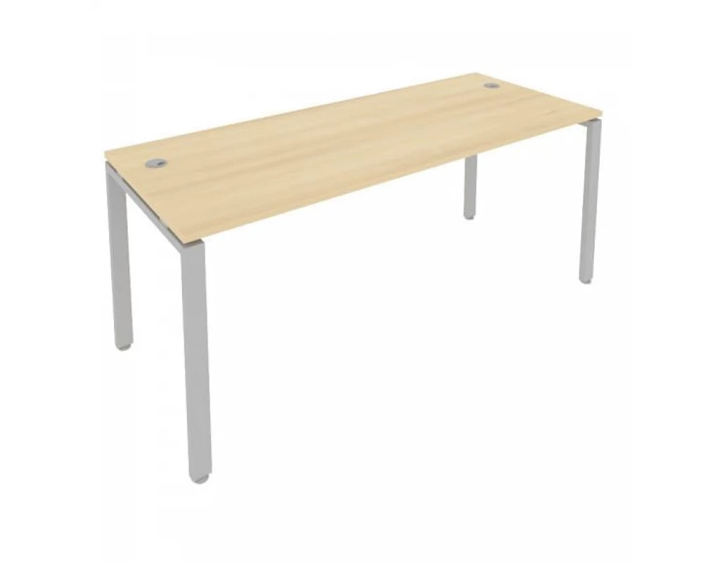 Стол письменный на П-образном м/к 180x72x75 Metal System