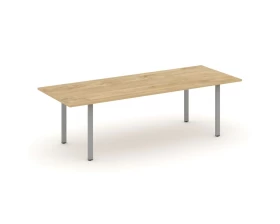 Стол переговорный на П-образном каркасе без лючка 2580x980x750 Style Project Direct images