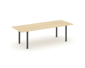 Стол переговорный на П-образном каркасе без лючка 2580x980x750 Style Project Direct images