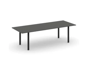 Стол переговорный на П-образном каркасе без лючка 2580x980x750 Style Project Direct images