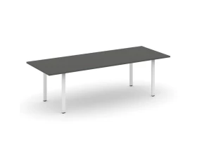 Стол переговорный на П-образном каркасе без лючка 2580x980x750 Style Project Direct images
