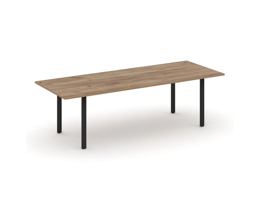 Стол переговорный на П-образном каркасе без лючка 2580x980x750 Style Project Direct