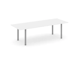 Стол переговорный на П-образном каркасе без лючка 2580x980x750 Style Project Direct images