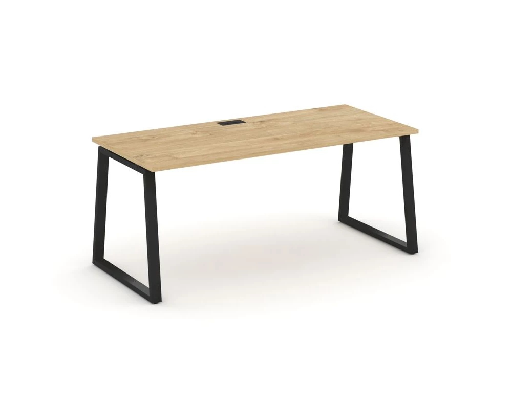 Стол письменный опоры трапеция 1380x700x750 Style Project Direct