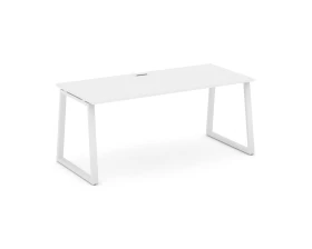 Стол письменный опоры трапеция 1380x700x750 Style Project Direct images