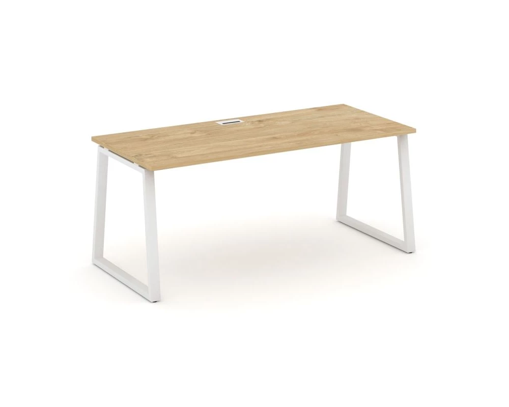 Стол письменный опоры трапеция 1380x700x750 Style Project Direct