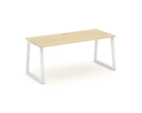 Стол письменный опоры трапеция 1380x700x750 Style Project Direct images