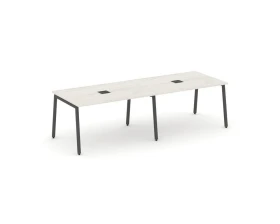 Стол переговорный на А-образном каркасе 40 мм 1960х980х750 Стайл Проджект / Style Project images