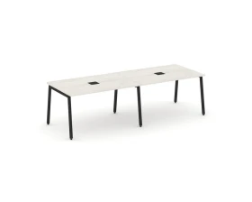 Стол переговорный на А-образном каркасе 40 мм 1960х980х750 Стайл Проджект / Style Project images