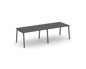 Стол переговорный на А-образном каркасе 40 мм 1960х980х750 Стайл Проджект / Style Project images
