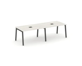 Стол переговорный на А-образном каркасе 50 мм 1960х980х750 Стайл Проджект / Style Project images