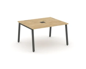 Стол переговорный на А-образном каркасе 60 мм 1380х1180х750 Стайл Проджект / Style Project images