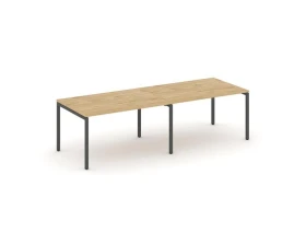 Стол переговорный на П-образном каркасе 40 мм 1960х980х750 Стайл Проджект / Style Project images