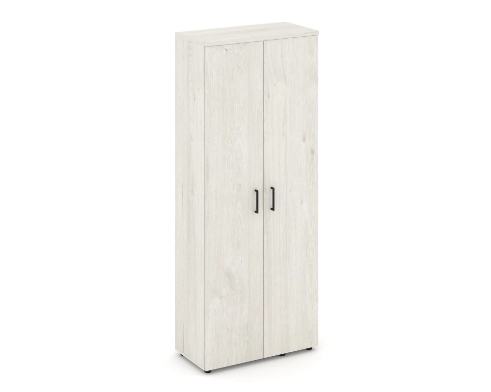 Гардероб широкий неглуб. с выдвижной штангой и полками 796x400x1982 зад. стенка HDF Style Project