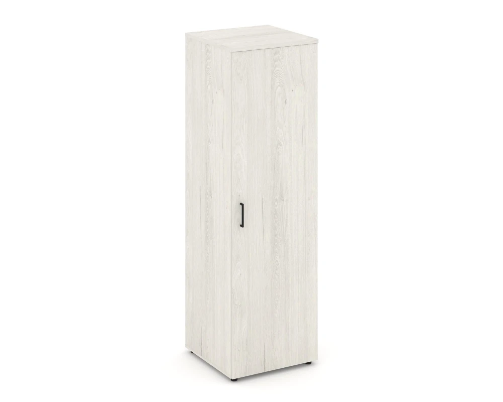 Гардероб узкий глубокий с полкой и штангой-трубой овальной 600x600x1982 зад. стенка HDF Стайл Проджект / Style Project