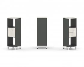 Набор стеллажа 1 сторон., 3 яр. 387x400x1248 Style Project images