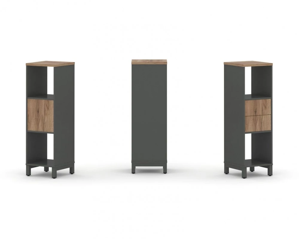 Набор стеллажа 1 сторон., 3 яр. 387x400x1248 Style Project