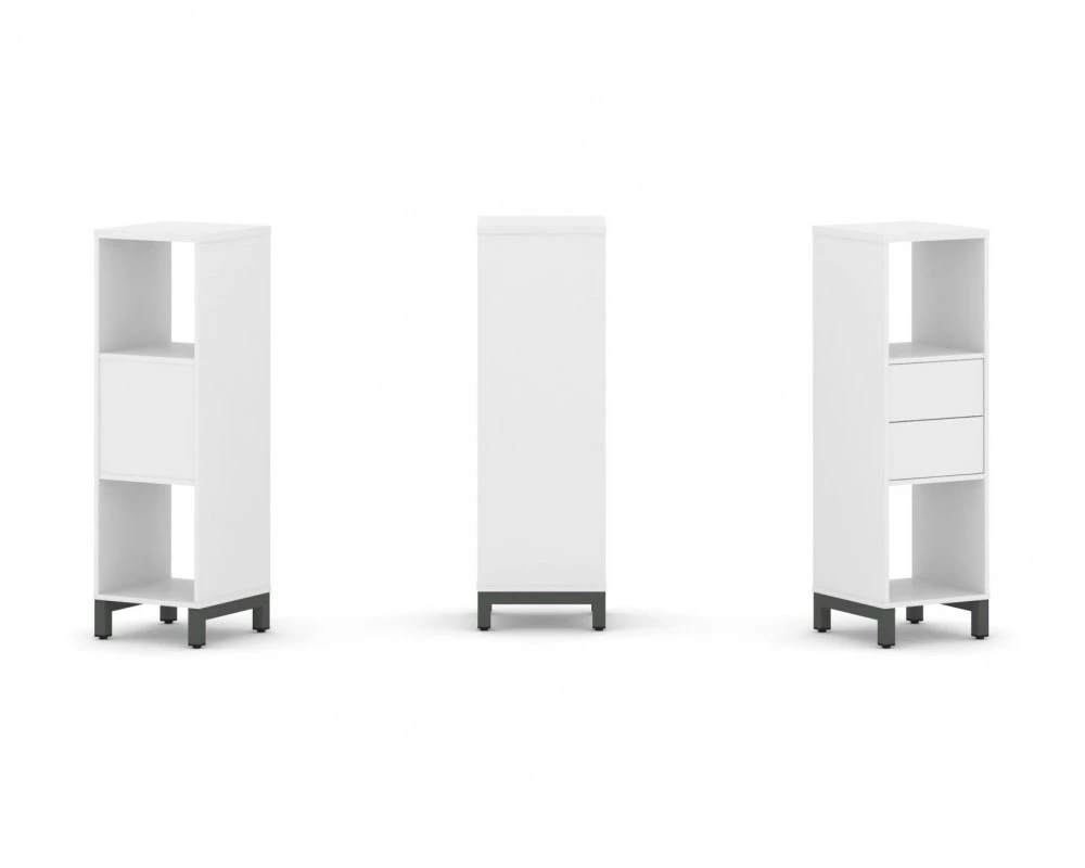 Набор стеллажа 1 сторон., 3 яр. 387x400x1248 Style Project